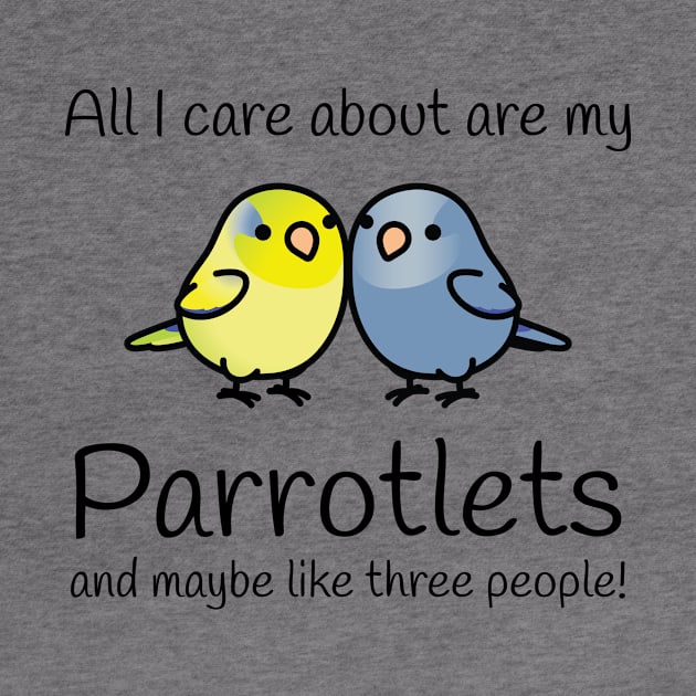 All I care about are my parrotlets by N8I